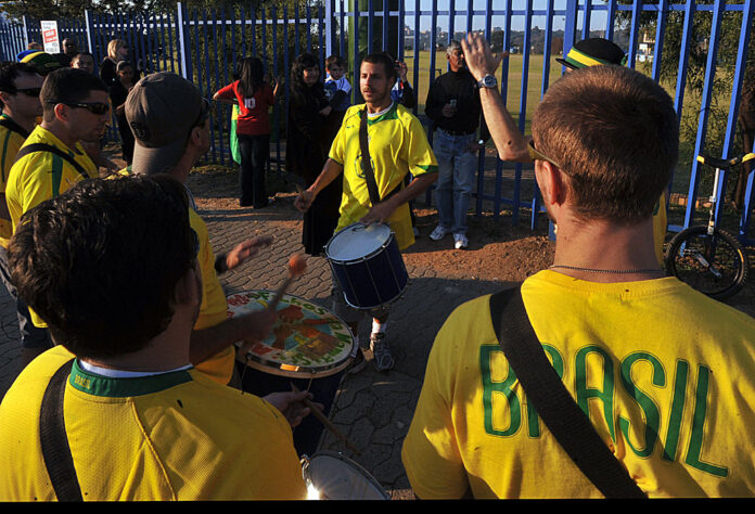 Brazil fans